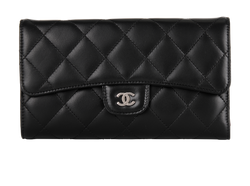 Chanel Quilted Flap Wallet